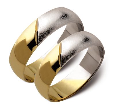 Obrączka ślubna - lux 034